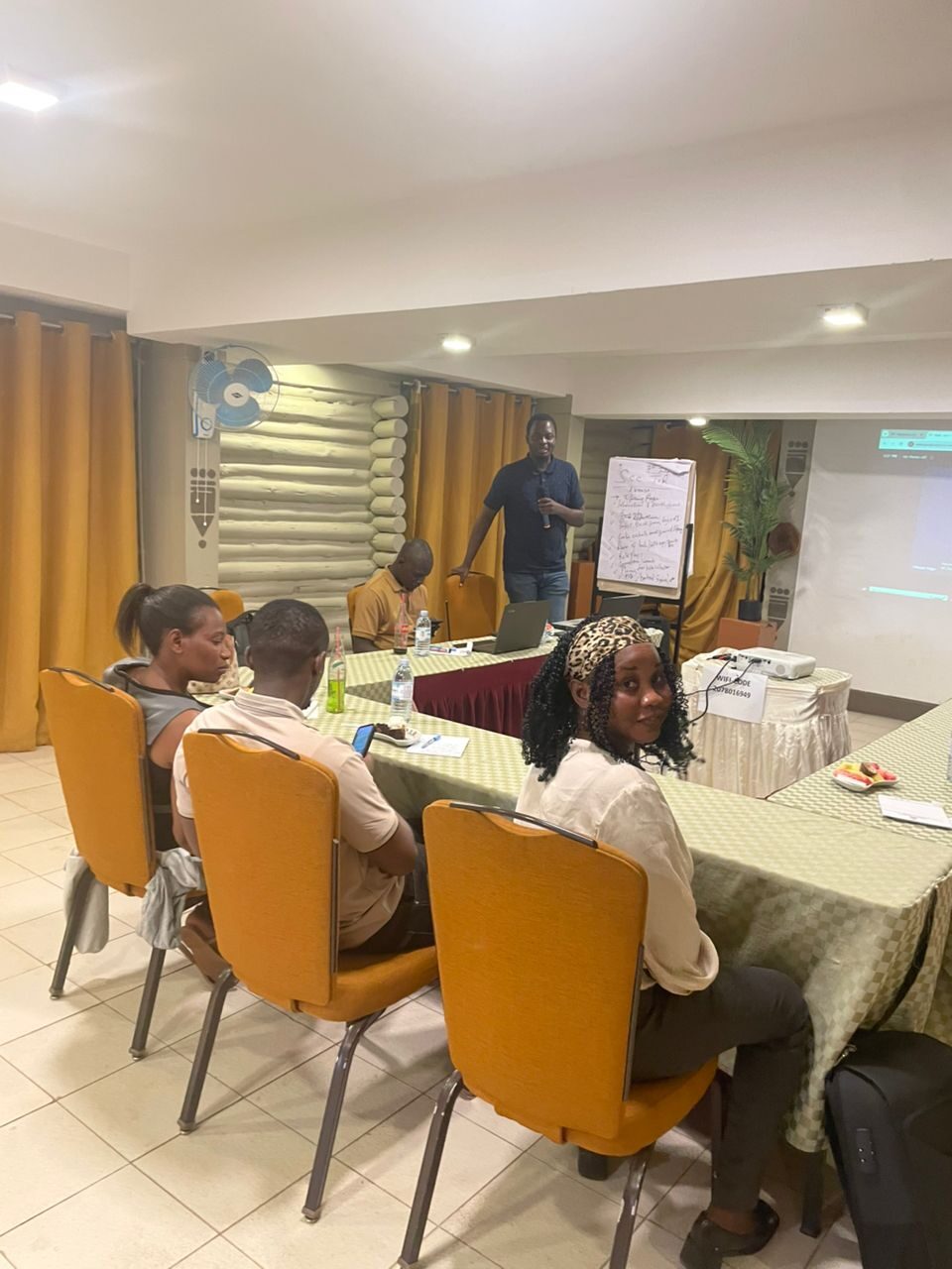 Professional development training session